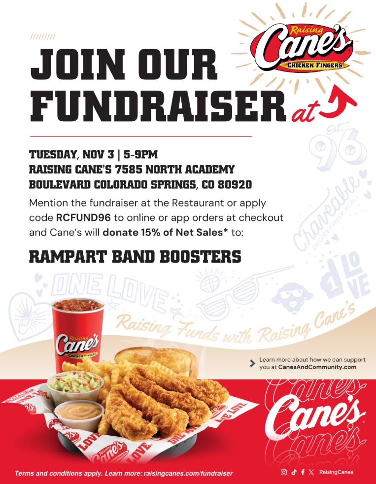 Fundraising canes fundraiser rr